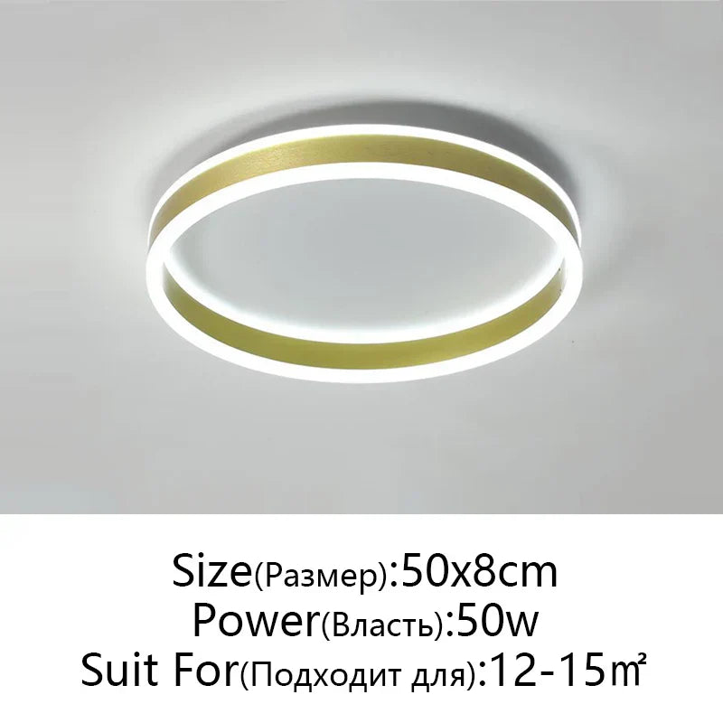 LED Pendant Light Ceiling Lamp Living Room Kitchen Dining Minimalist Decor