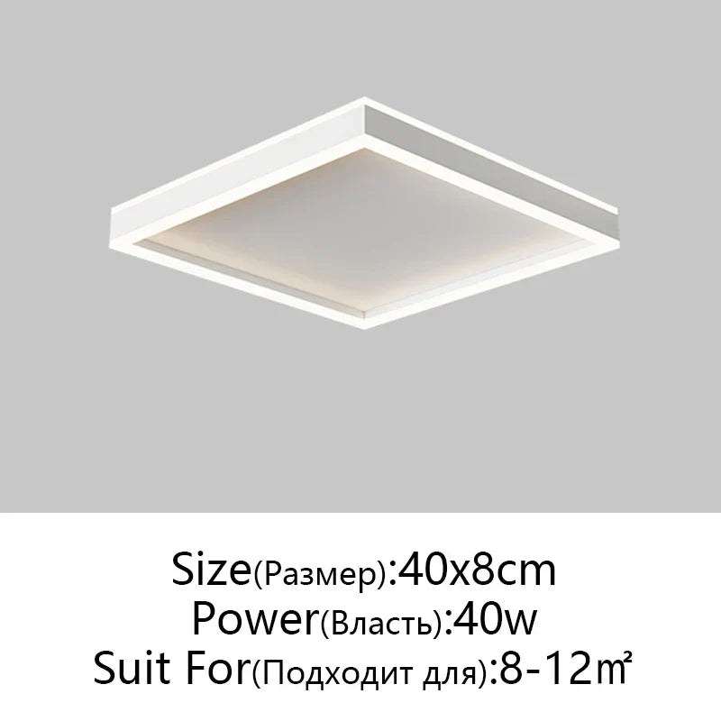 LED Pendant Light Ceiling Lamp Living Room Kitchen Dining Minimalist Decor