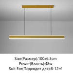 Minimalist LED Chandelier for Home Villa Living Room Bedroom Dining Study Lighting