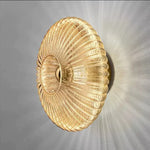 Glass Ripple LED Wall Lamps for Indoor Home Decoration