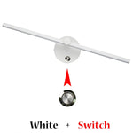 Linear LED Wall Lamp with Switch, 300° Rotation, 41CM, Nordic Minimalist Design