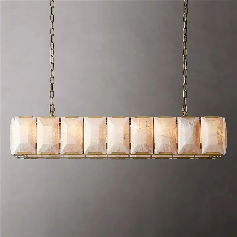 Villano Calcite Crystal Dining Room Chandelier