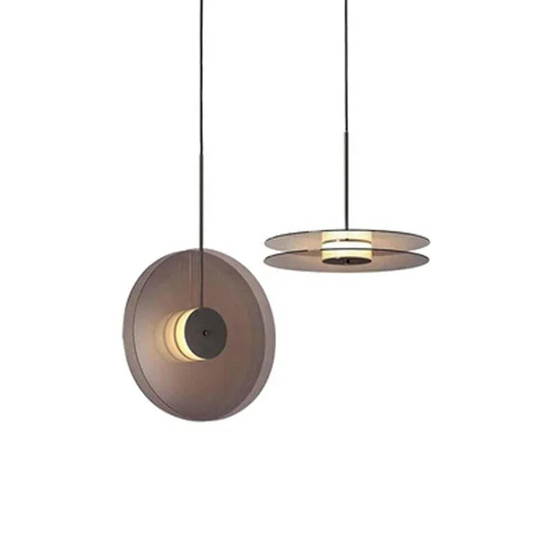 Glass Art Chandelier: Nordic Minimalist LED Pendant Light for Home, Cafe, Bar