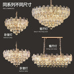 Crystal Chandelier: French Cream Style Light Luxury for Living Room and Master Bedroom