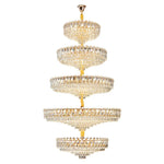 Luxury Crystal Chandelier for Duplex Villa Staircase and Living Room
