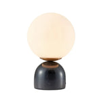 Marble Table Lamp: Modern Nordic Glass Light for Living Room, Bedroom, Study