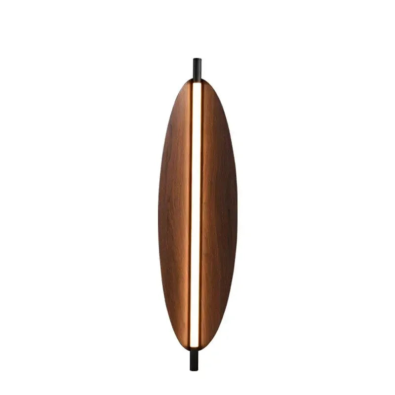 Wood Grain Wall Sconce LED Light for Living Room Bedroom Stairway Corridor