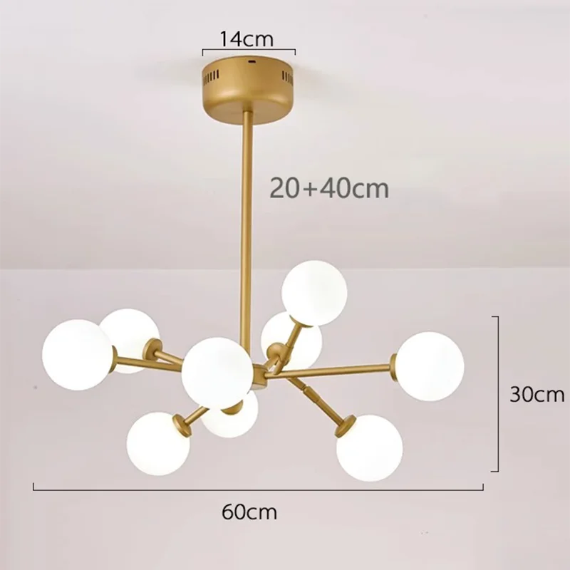 Modern LED Pendant Lighting for Living Room and Dining Room