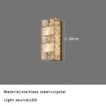 Crystal Glass Luxury Ceiling Chandelier - Gold LED Home Decor