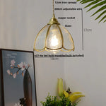 Afralia™ Blue Glass LED Pendant Lamp: Nordic Modern Hanging Light.