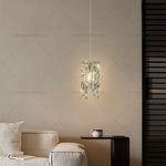 Crystal Headboard Chandelier: Modern Luxury for Master Bedroom & Dining Room