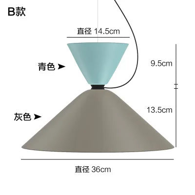 Macaron Pendant Light for Bedroom Kitchen Dining Room