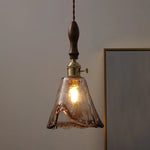 Nordic LED Pendant Lamps, Copper Glass Hanging Lights for Home Decor
