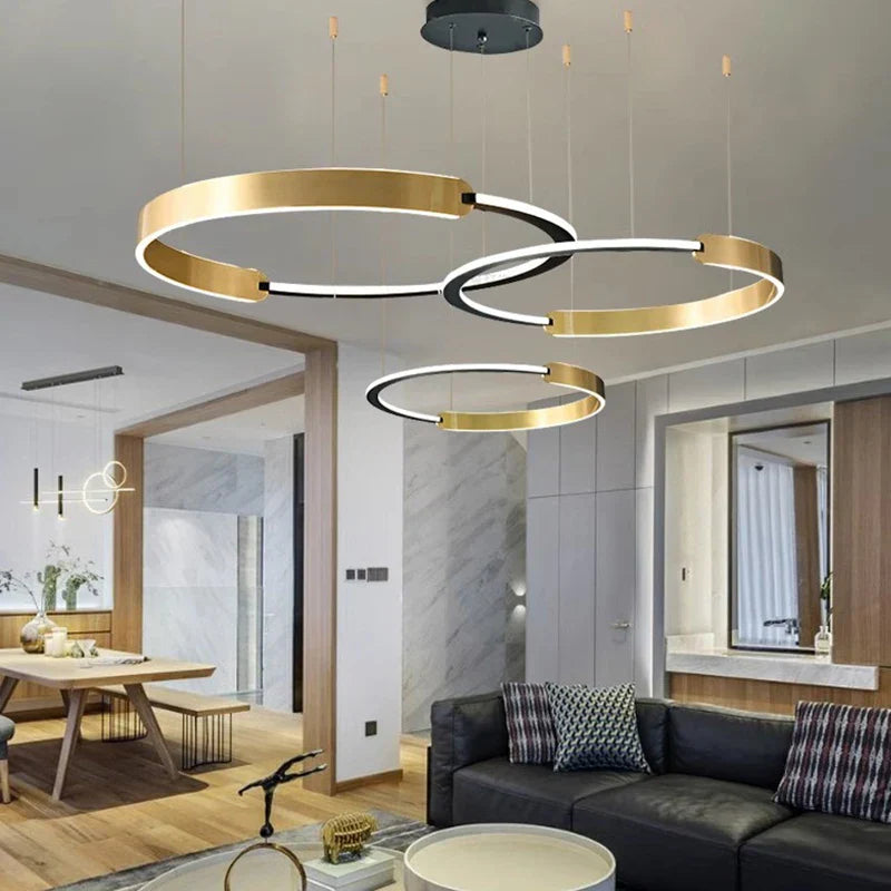 Modern LED Pendant Chandeliers for Living and Dining Room Lighting