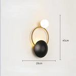 Elegant LED Wall Sconce - Nordic Bedroom & Living Room Decor Light