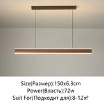 Minimalist LED Chandelier for Home Villa Living Room Bedroom Dining Study Lighting