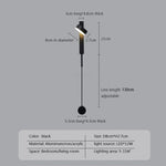 Adjustable LED Wall Lamp Rotation Dimming Switch Indoor Sconce Lighting