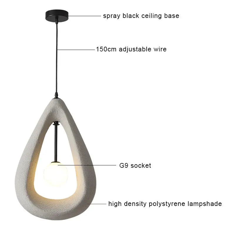 Nordic Design LED Pendant Lights Modern Living Room Chandelier