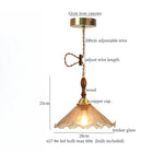 Afralia™ Cracked Glass LED Pendant Lights for Home Decor, Restaurant, Living Room, Kitchen
