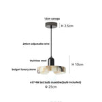 Afralia™ LED Pendant Lamp Adjustable Wire Globe Hanging Light Fixtures