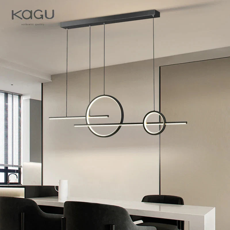 LED Dining Room Pendant Chandelier for Living Room, Study, and Bar Counter