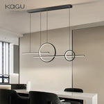 LED Dining Room Pendant Chandelier for Living Room, Study, and Bar Counter