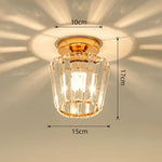 K9 Crystal Pendant Light LED Ceiling Lamp Nordic Chandelier for Living Room