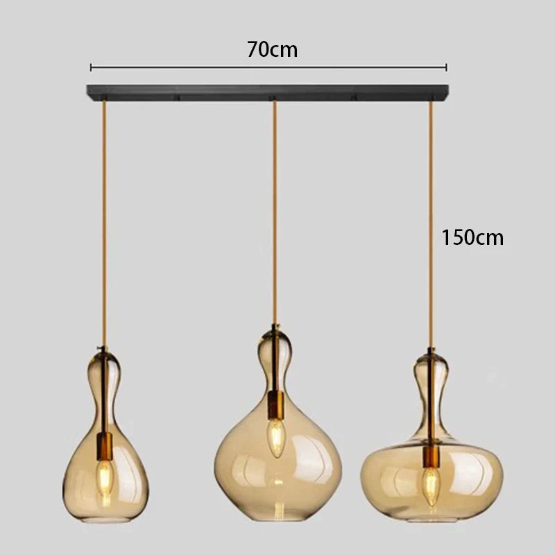 Modern LED Pendant Chandeliers for Living and Dining Rooms