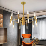 Modern LED Chandelier: Elegant Hotel Hall & Living Room Ceiling Light