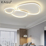 Cobblestone LED Ceiling Lights Living Room Chandelier for Modern Home Decor