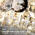 Crystal Chandelier: Modern Nordic Luxury for Living Room, Dining Room, Bedroom