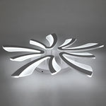 Acrylic Branch Design LED Ceiling Chandelier RC Dimming Light Fixture