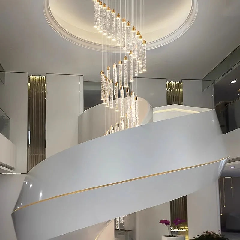 Nordic Home Decoration Stair Chandelier Living Room Dining Ceiling Light