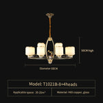 Luxe Jade Chandelier for Living Room and Villa Hall