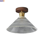Modern Clear Glass LED Ceiling Light for Home Decor