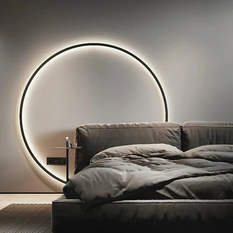 LED Wall Circle Lights for Bedroom Living Room Aisle Stairway