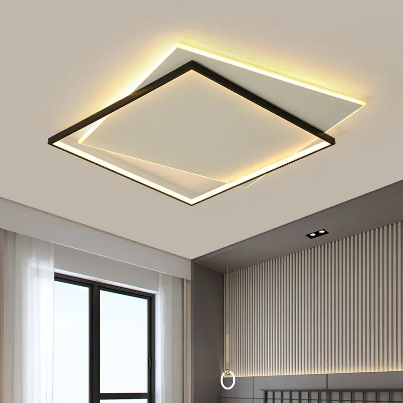 Afralia Round Bedroom Ceiling Lights: Modern Nordic Minimalist Living Room Study Lamp
