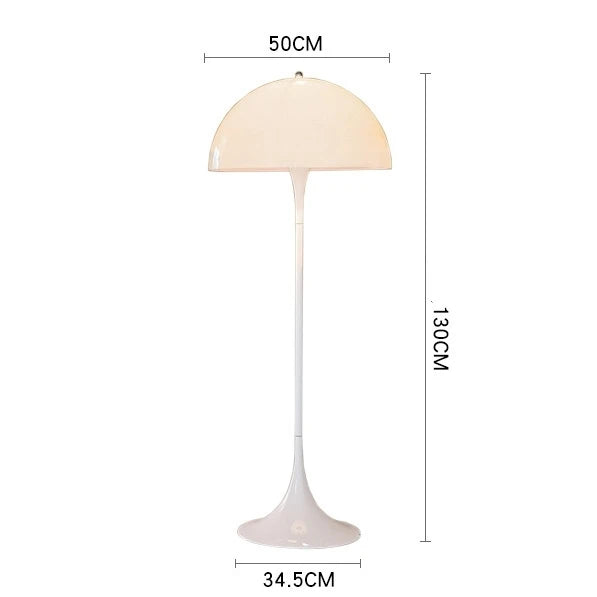 Mushroom LED Floor Lamp with Changeable E27 Bulb