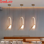 Modern Art Bird LED Pendant Lamp for Entryway Bedroom