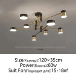 Nordic Chandelier: Luxury Modern Minimalist Living Room Dining Room Bedroom Lamp