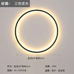 LED Wall Circle Lights for Bedroom Living Room Aisle Stairway