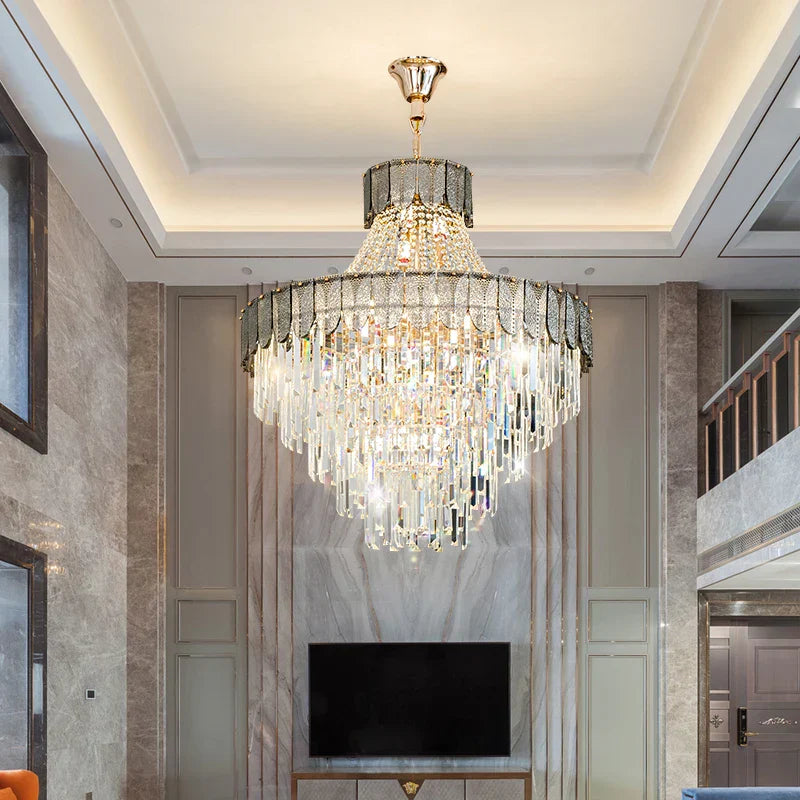 Shell Art Color Chandelier Luxury Lighting for Living & Dining Rooms