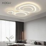 White LED Ceiling Lamp for Modern Living Room Bedroom Kitchen Décor