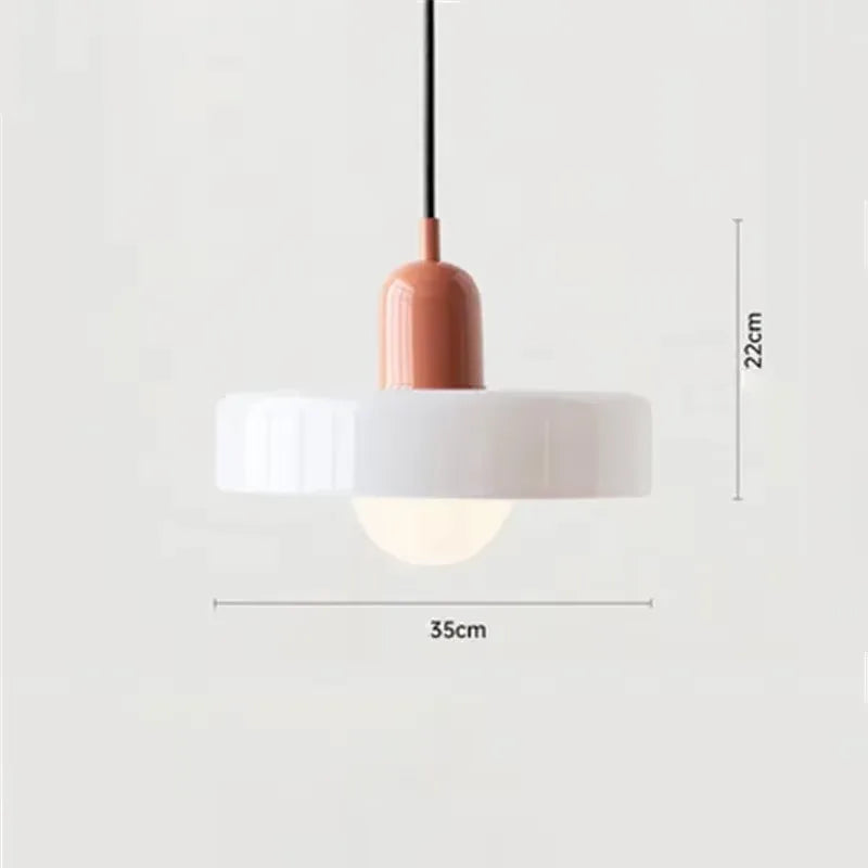 Nordic Glass Chandelier for Home Decor Hanging Lighting Fixtures