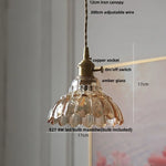 Wicker Glass LED Pendant Light - Modern Adjustable Fixture for Restaurant & Coffee Bar