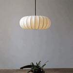 Silk Chandelier: Nordic Wabi Sabi LED Pendant Lights for Restaurant, Bar, Bedroom