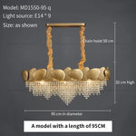 Crystal Chandelier: Modern Round Headlight for Livingroom and Master Bedroom