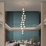Nordic Home Decoration Stair Chandelier Living Room Dining Pendant Lights Ceiling Light Indoor Lighting