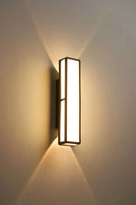 Outdoor LED Wall Light for Garden Balcony Stairs, Modern Style