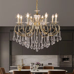 Crystal Chandelier Gold Chrom Nordic LED Luxury Lighting
